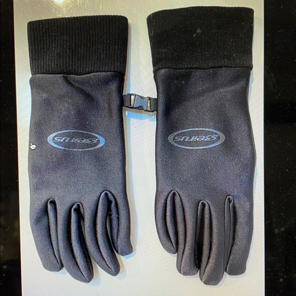 NWOT Seirus Windproof/Weatherproof Men’s Gloves, M